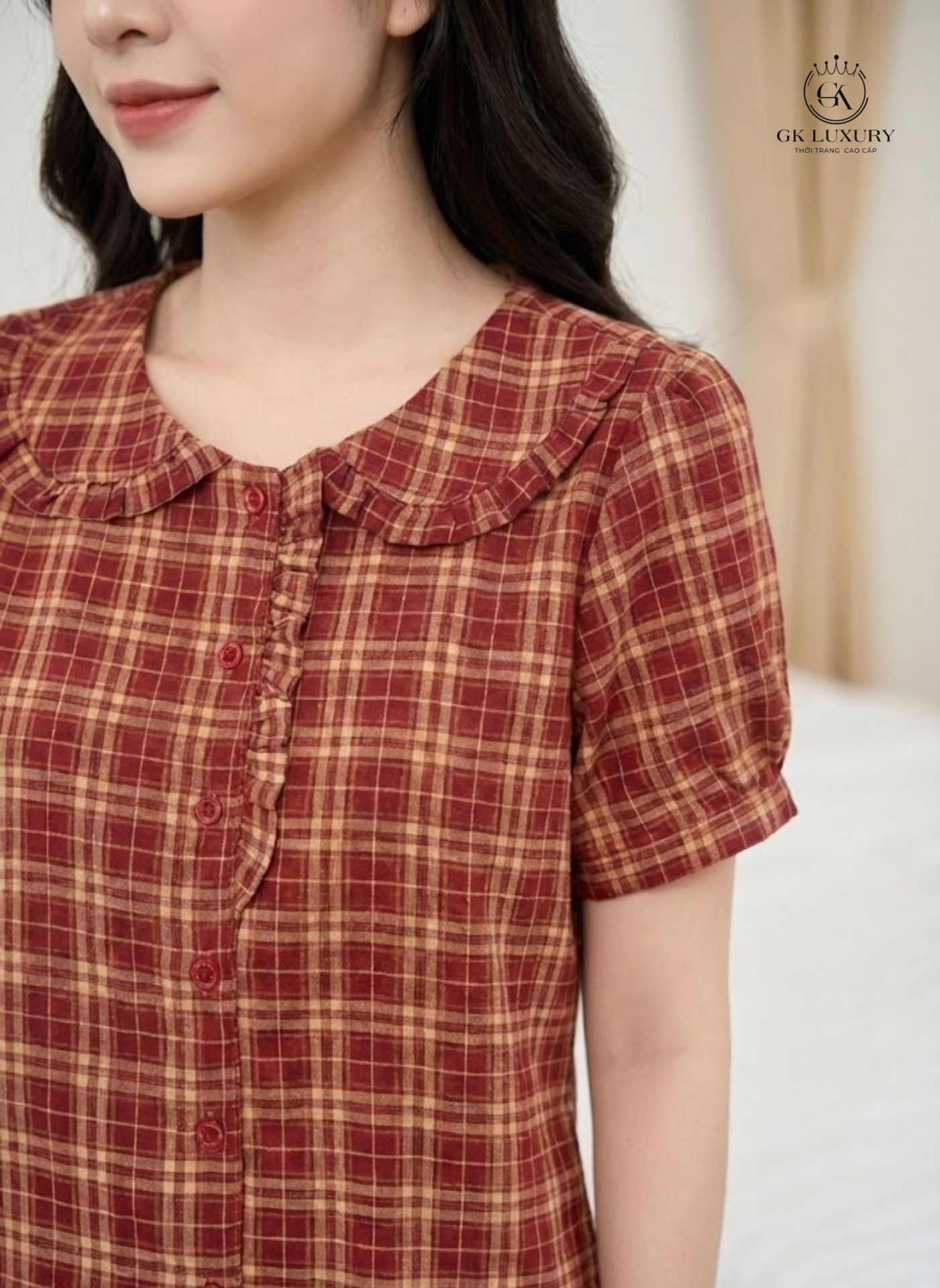 Bộ cotton áo cộc quần ngố HGKC26246N