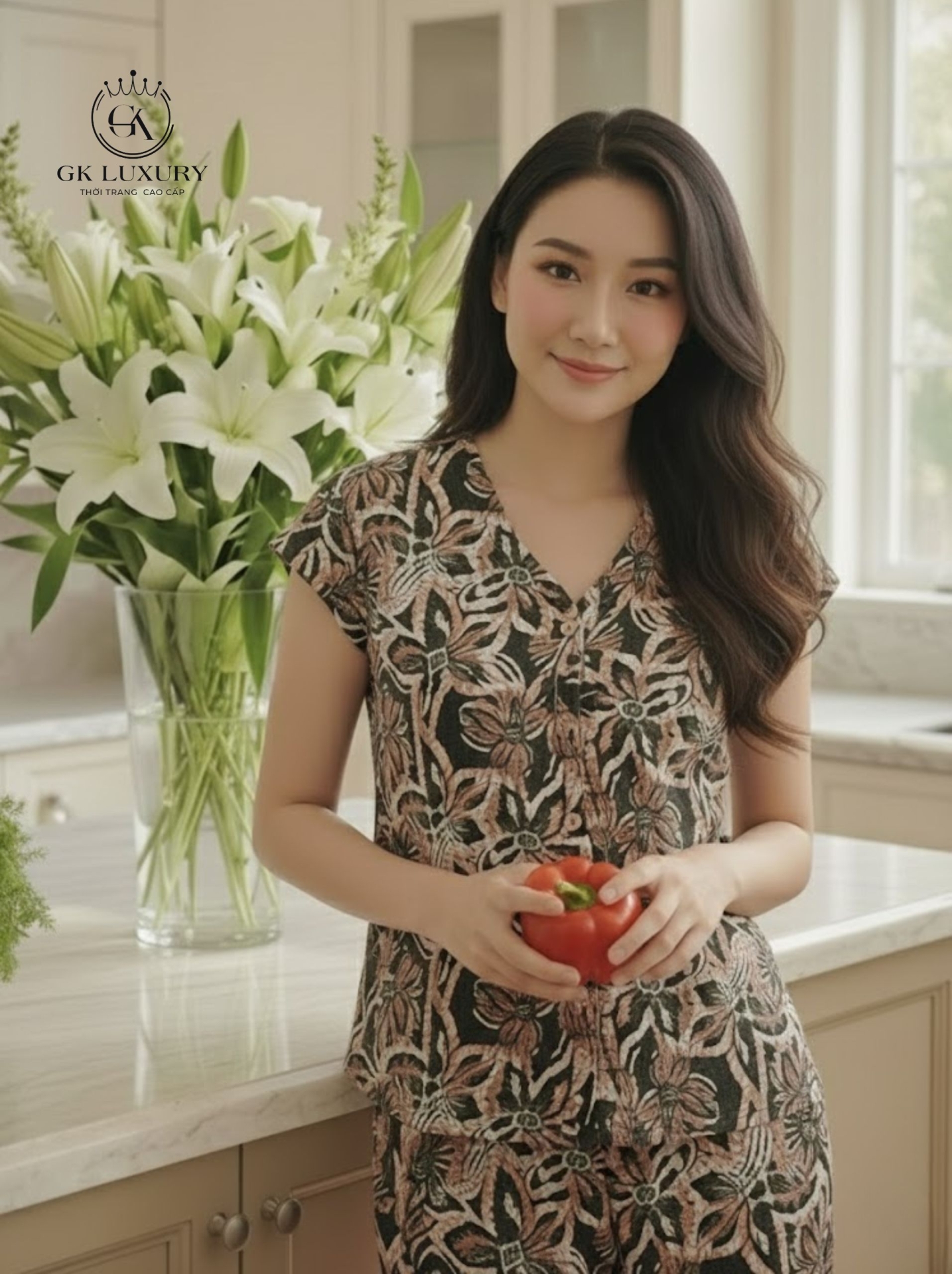 Bộ đũi áo cộc quần xớ HGKD26243D