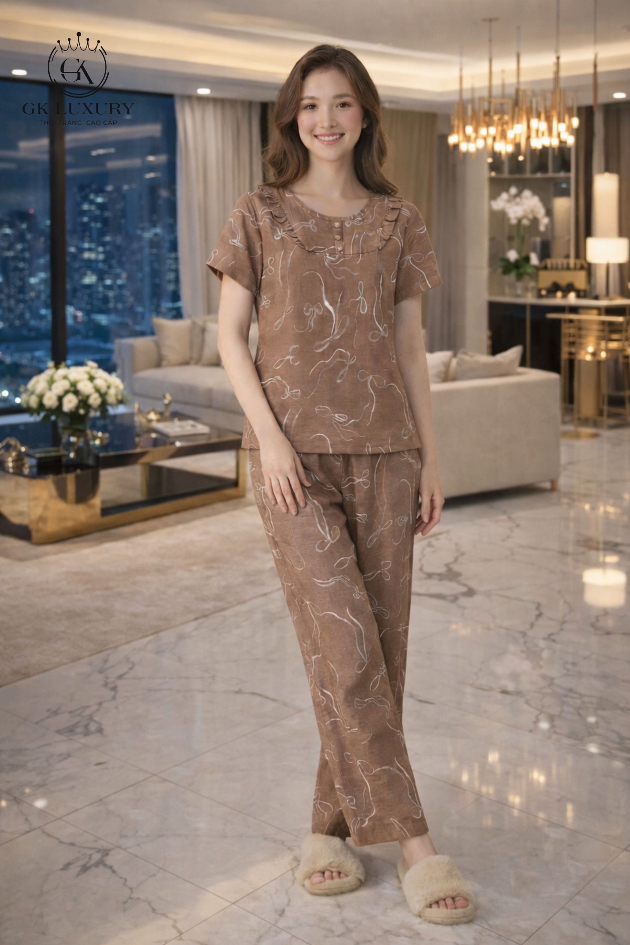 Bộ đũi tay cộc quần dài HGKD26306D