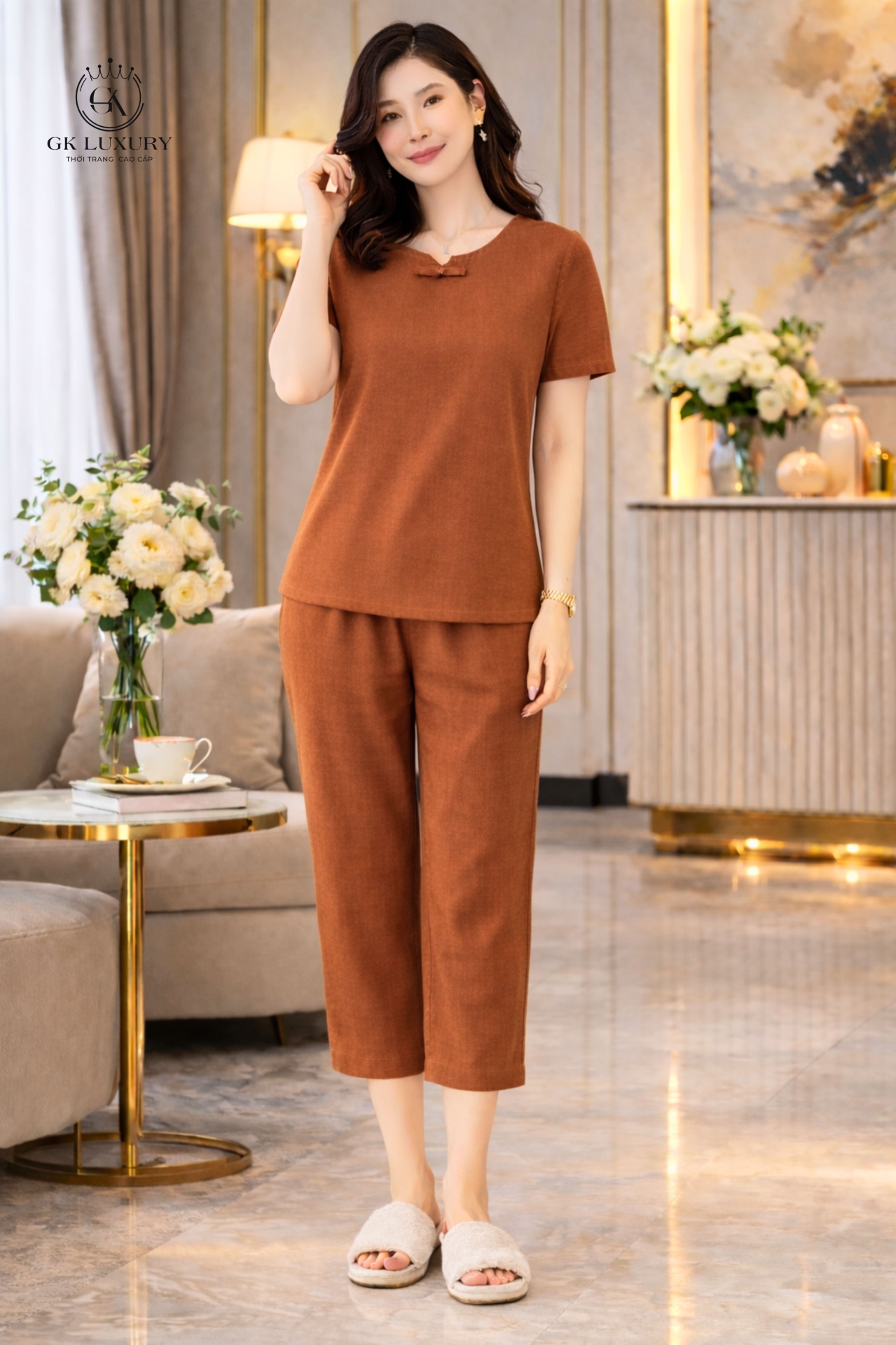 Bộ đũi tay cộc quần ngố HGKD26316N