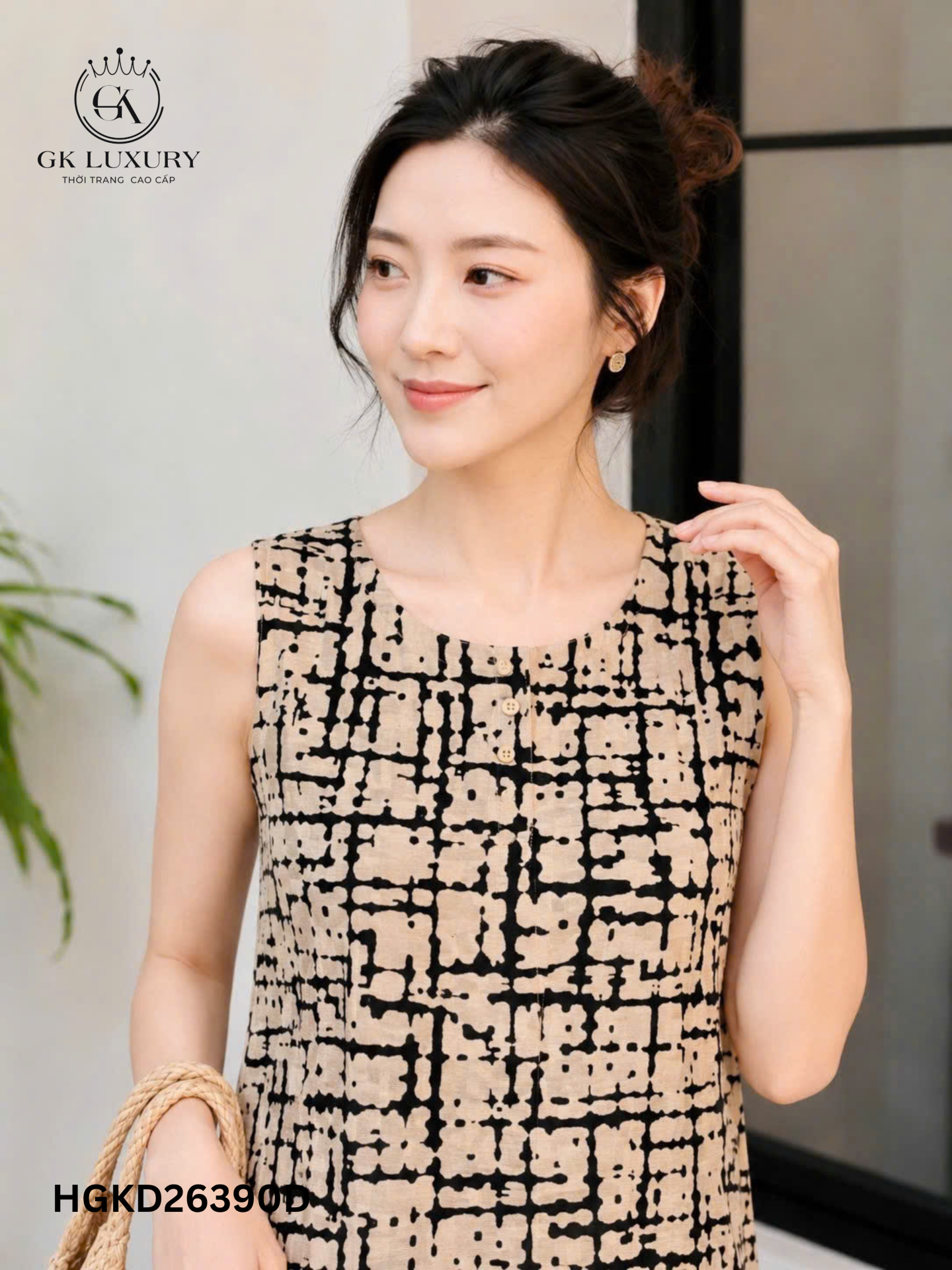 Bộ đũi sát nách quần dài HGKD26390D