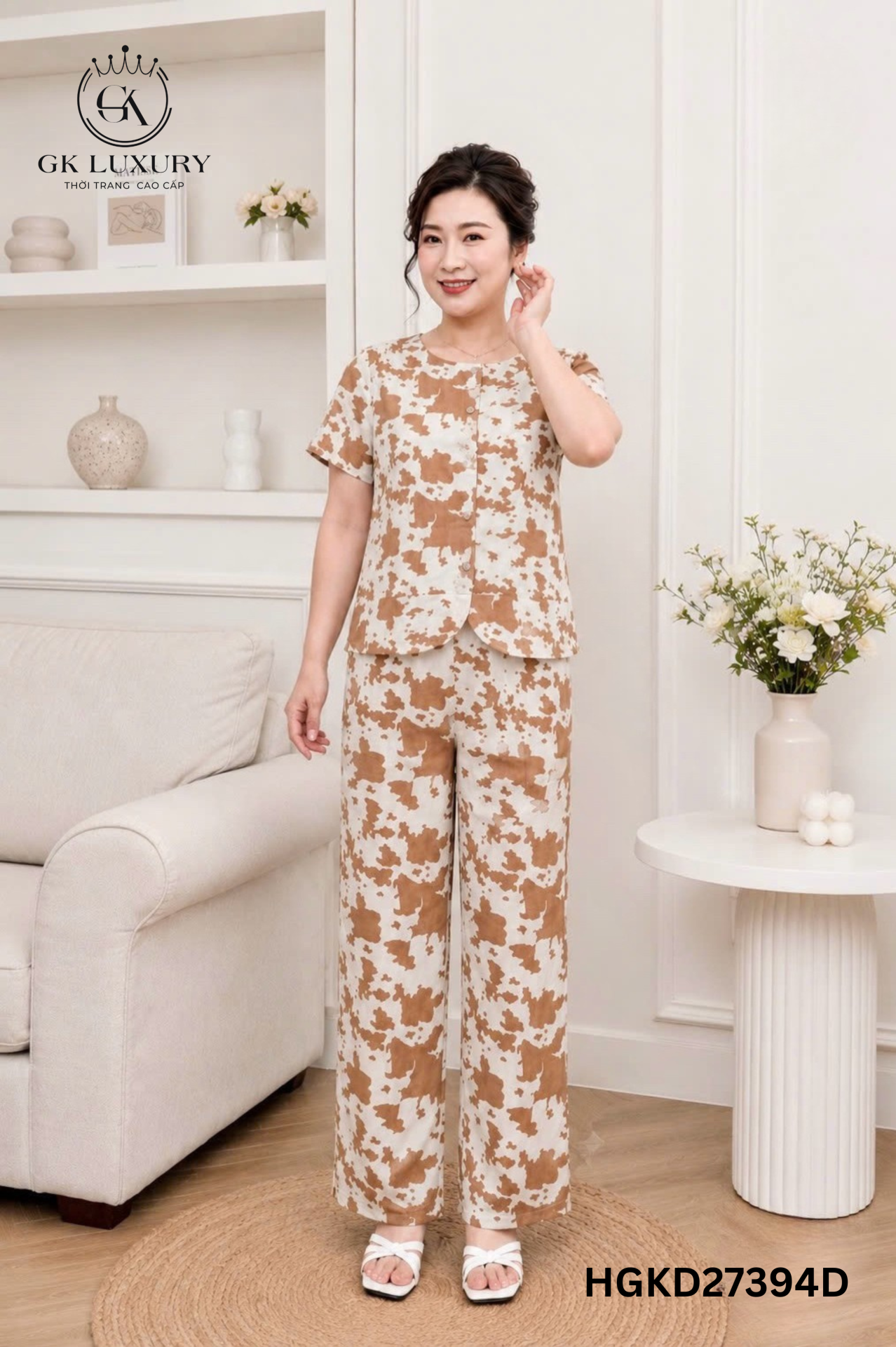 Bộ đũi tay cộc quần dài HGKD27394D