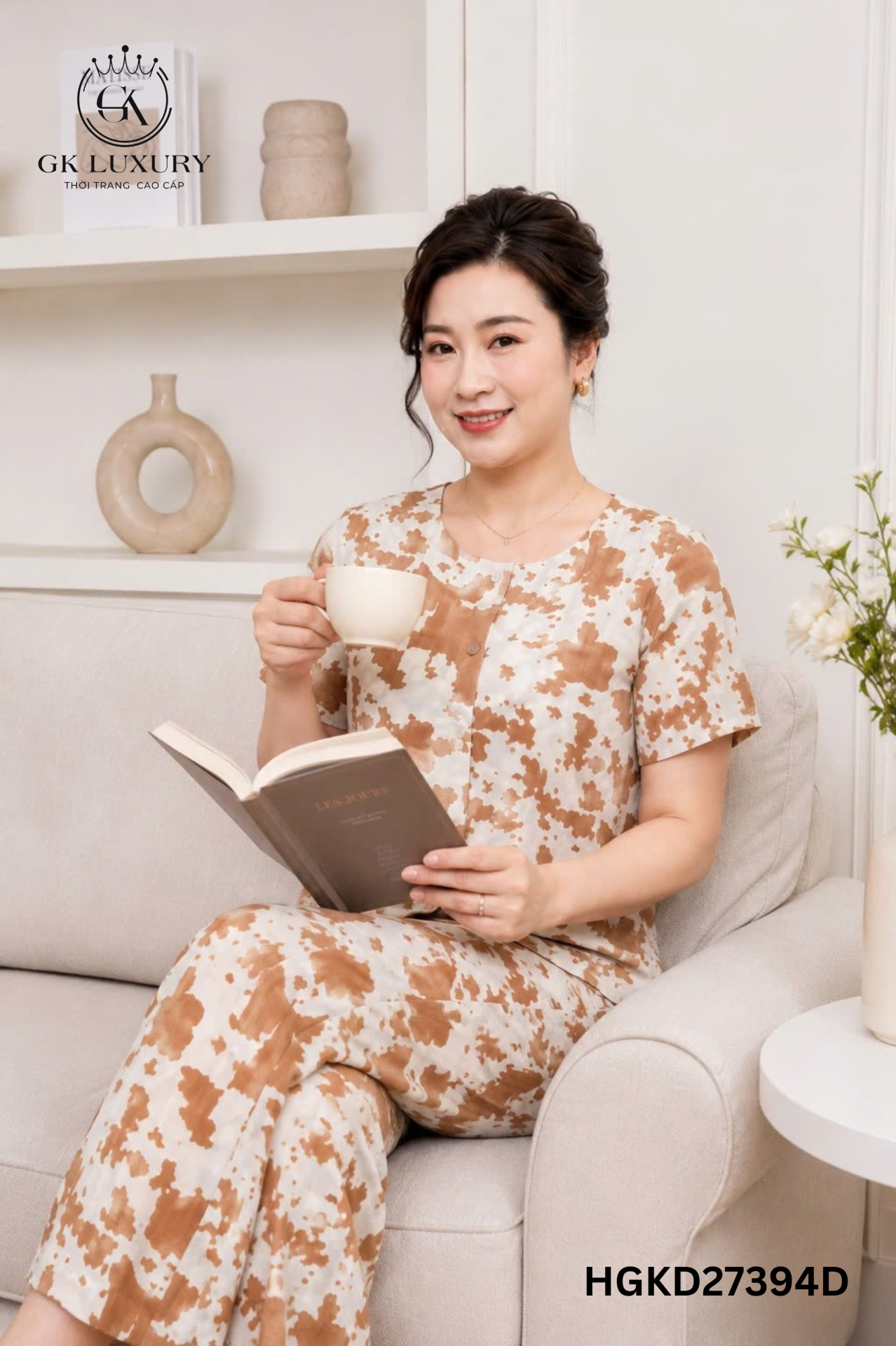 Bộ đũi tay cộc quần dài HGKD27394D