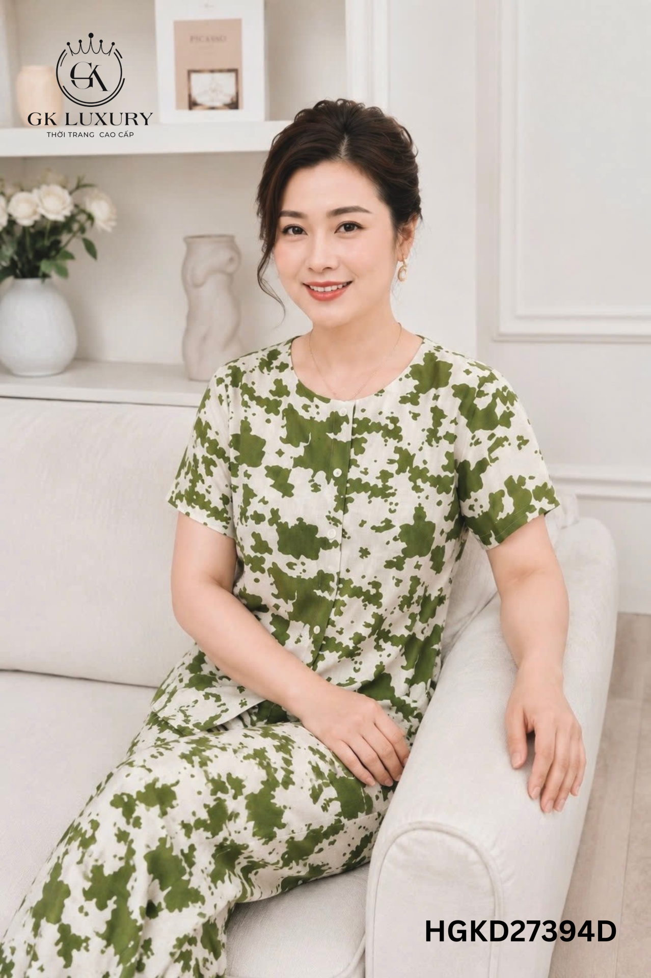 Bộ đũi tay cộc quần dài HGKD27394D