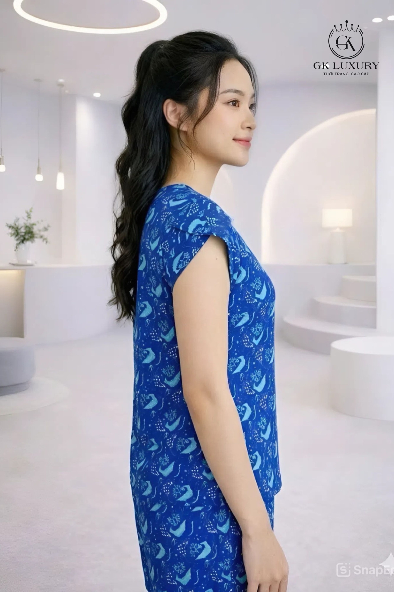 Bộ lanh tay cộc quần ngố HGKV26285N