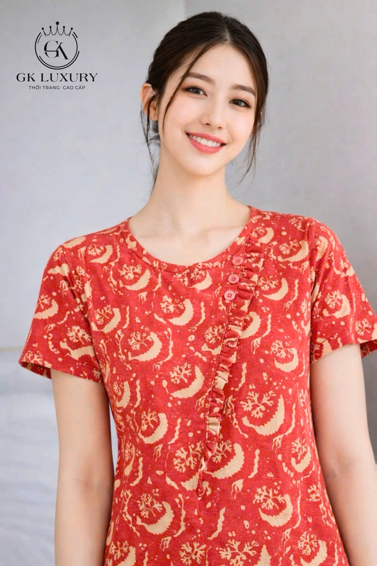 Bộ lanh tay cộc quần ngố HGKV26286N