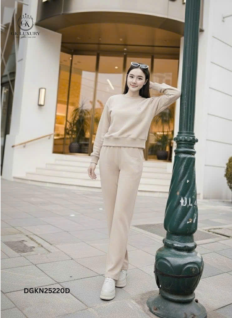 Bộ Nỉ Cổ tròn DGKN25220D