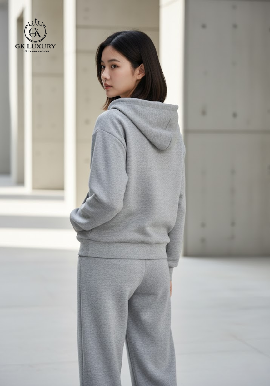 Bộ Nỉ kéo khóa DGKN25233D