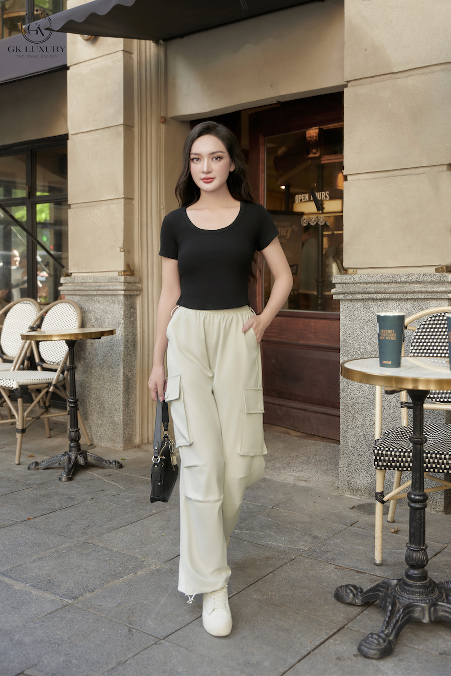 Quần thể thao dáng suông GK127
