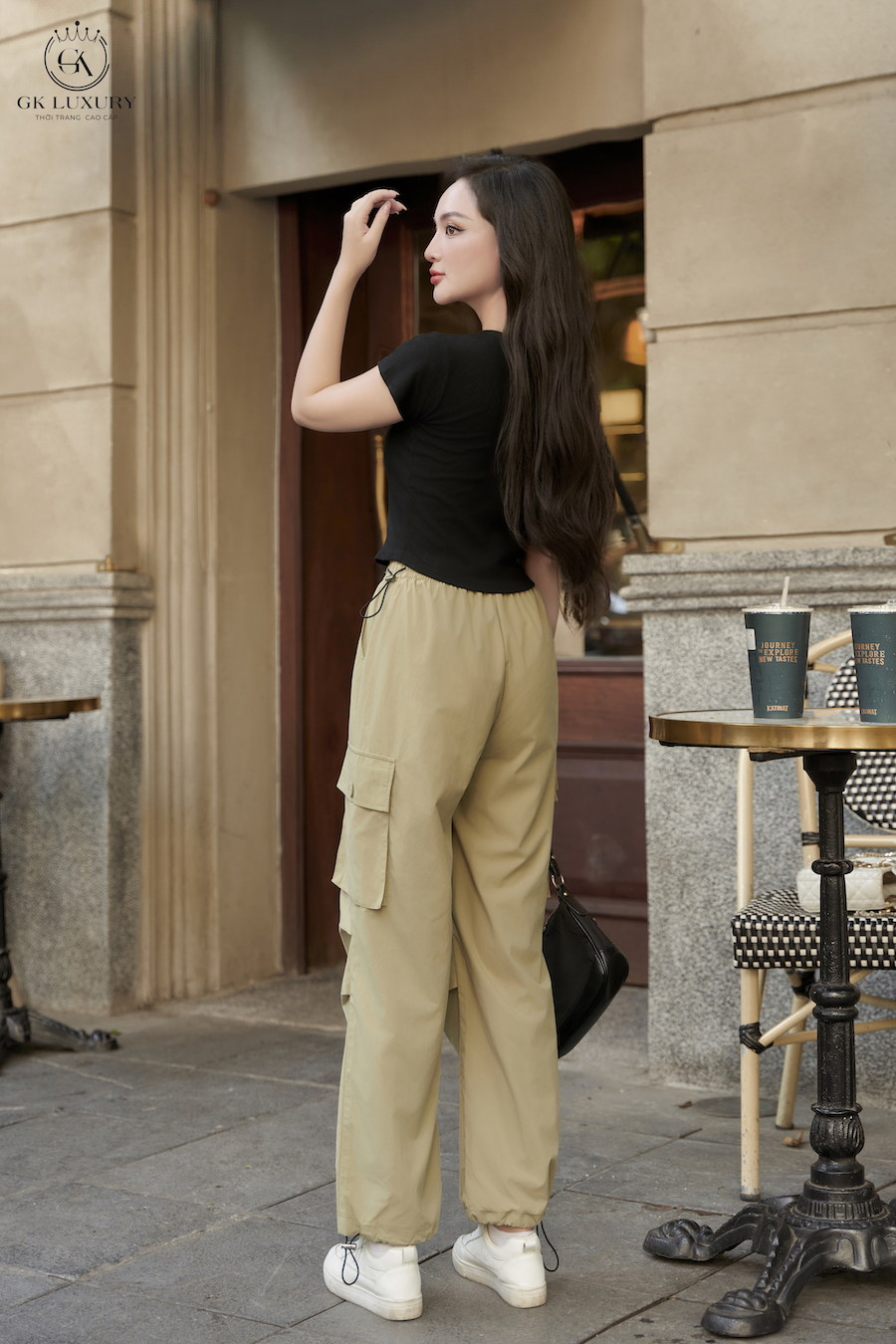 Quần thể thao dáng suông GK127