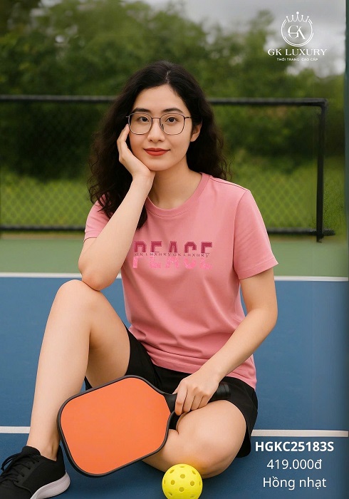 Bộ cotton cộc tay quần đùi HGKC25183S