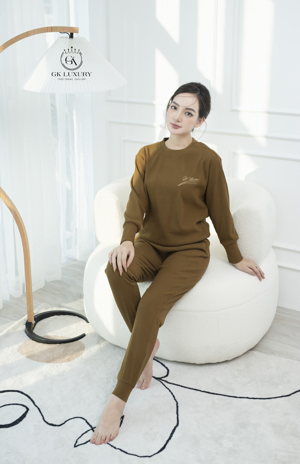 Bộ nỉ nhung GK Luxury