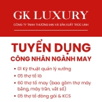 CÔNG TY TRÚC LINH TUYỂN  DỤNG NHÂN CÔNG NGÀNH MAY