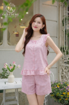 Set đồ bộ sát nách quần đùi HGKC26248S