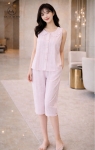 Bộ cotton sát nách quần ngố HGKC26249N