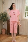 Bộ cotton tay cộc quần ngố HGKC26317N