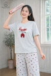 Bộ cotton tay cộc quần ngố HGKC26317N