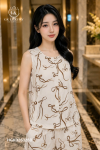 Bộ đũi sát nách quần dài HGKD26328D