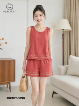 Bộ đũi sát nách quần đùi HGKD26389B