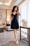 Váy lụa 2 dây HGKL26345V