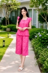 Bộ lanh sát nách quần ngố HGKV26346S