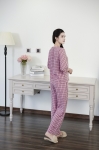Bộ cotton tay dài quần dài DGKC25205D