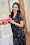 Bộ lụa cộc tay quần dài HGKL25144D