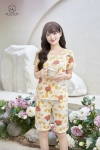 Bộ lanh cộc tay quần ngố HGKV25182N