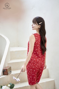 Bộ lanh sát nách quần ngố HGKV25193N