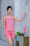 Bộ lụa áo 2 dây quần đùi XH23GK08